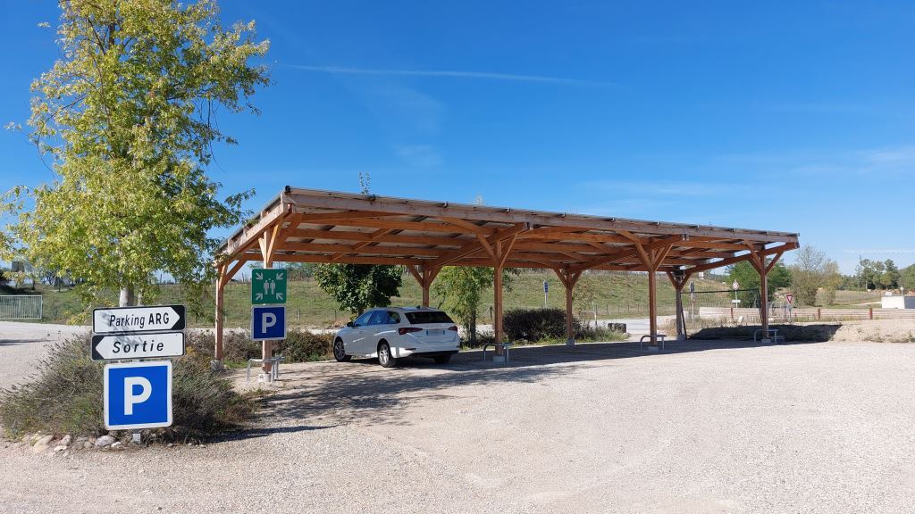 Sustainably Sourced Timber - solar caport