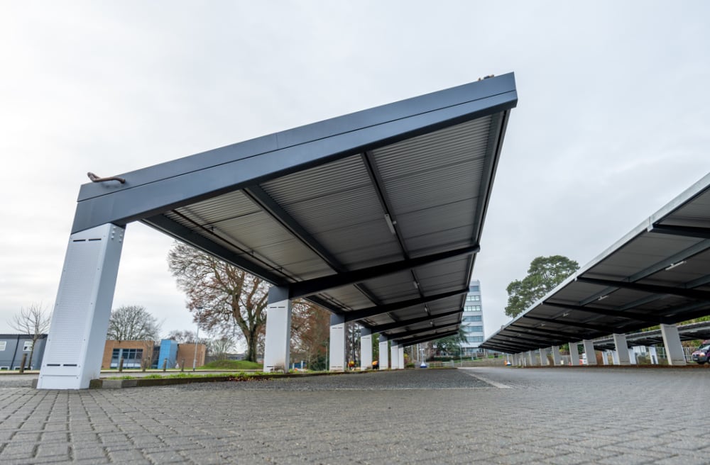 Mid Kent College Solar Carport (12)