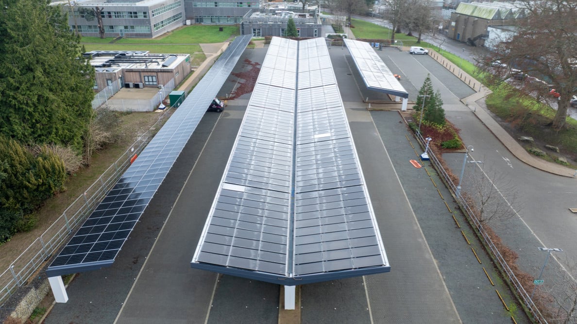 Mid Kent College Solar Carport (3)