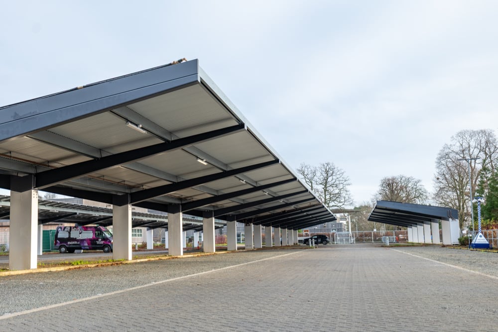 Mid Kent College Solar Carport