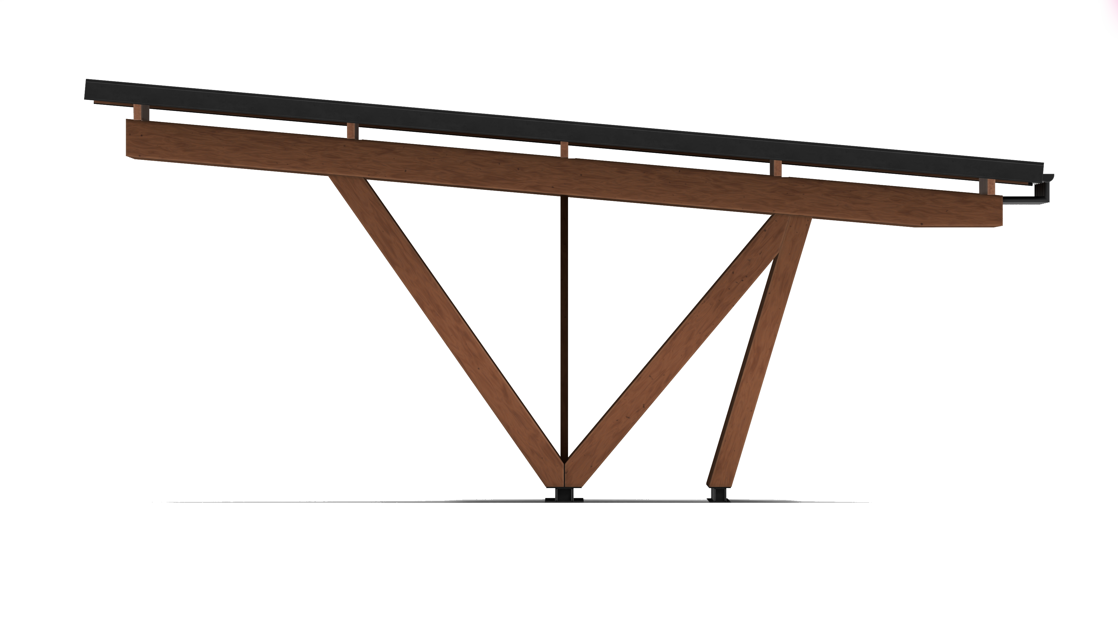 OPH+ Double Span Solar Carport