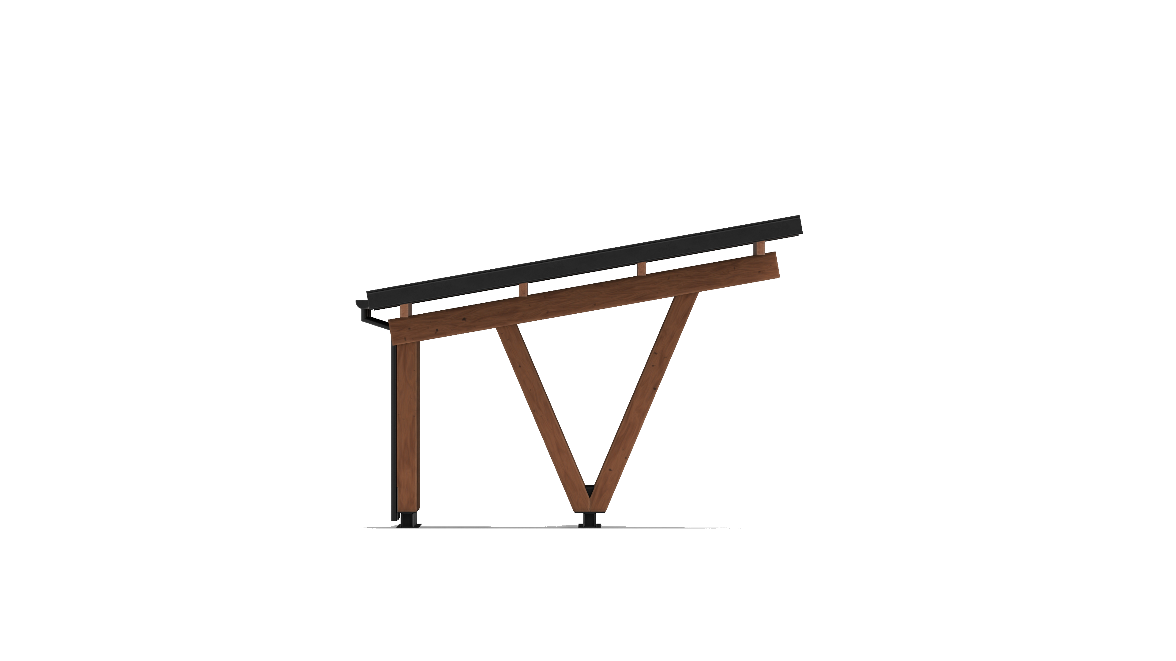 OPK + Single Span Solar Carport