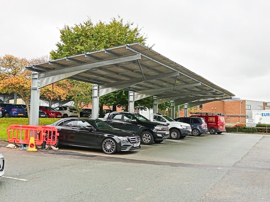 Utilisol Solar Carport - single 2