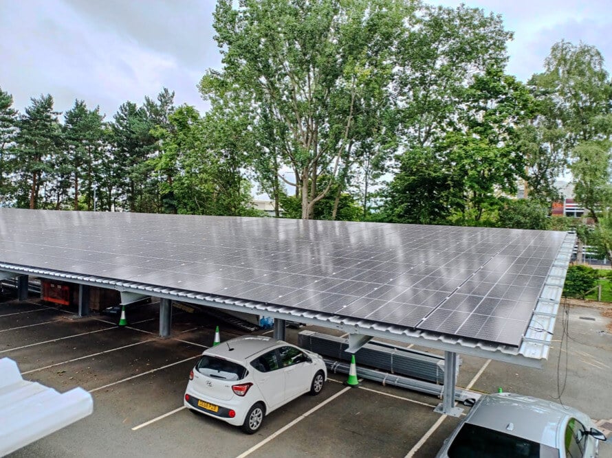 Utilisol Solar Carport - single